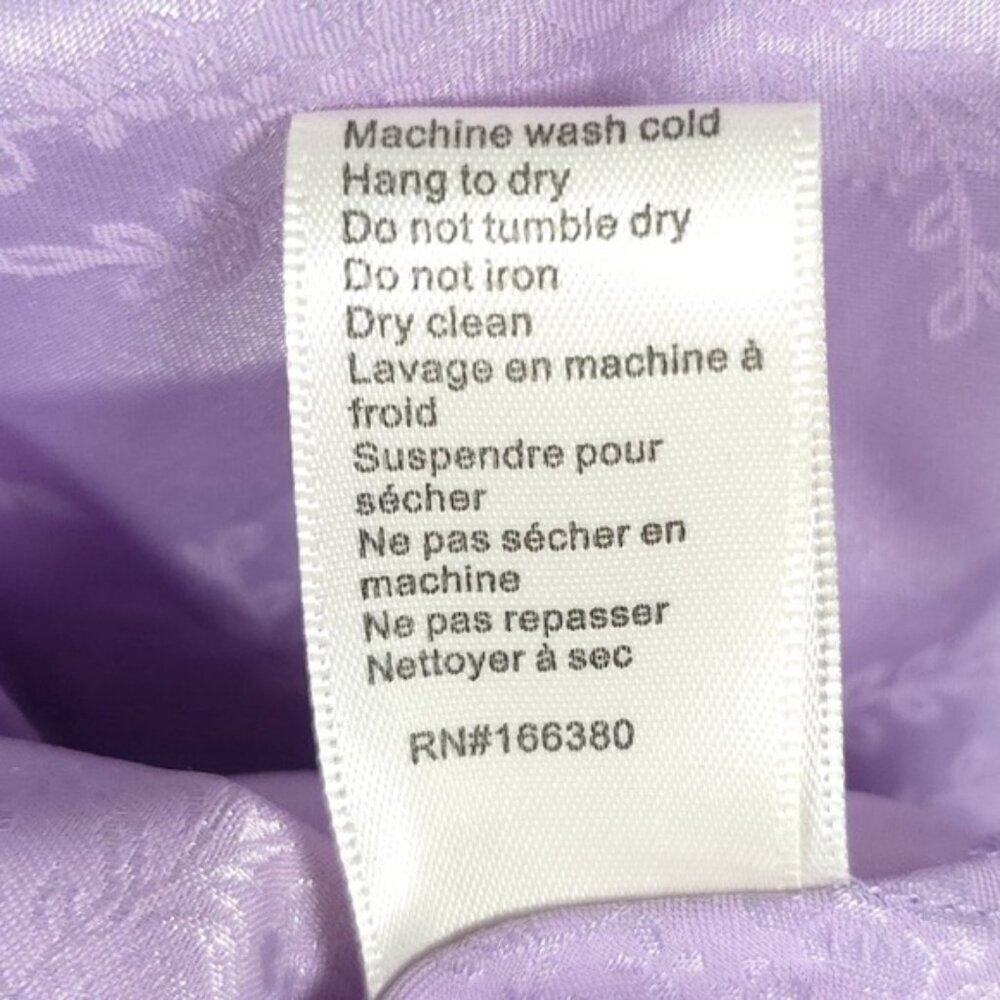 NWT TORN by RONNY KOBO Satin FREYA DRESS ORCHID BLOOM 10-8331SBJ Sz S - Picture 15 of 15